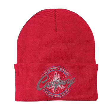 I Don't Need Therapy Embroidered Beanie